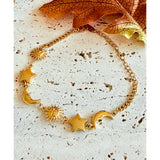 Pulsera charms Astralis oro