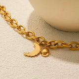 Pulsera Luna Negra oro