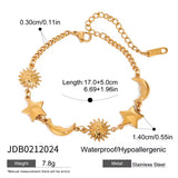 Pulsera charms Astralis oro