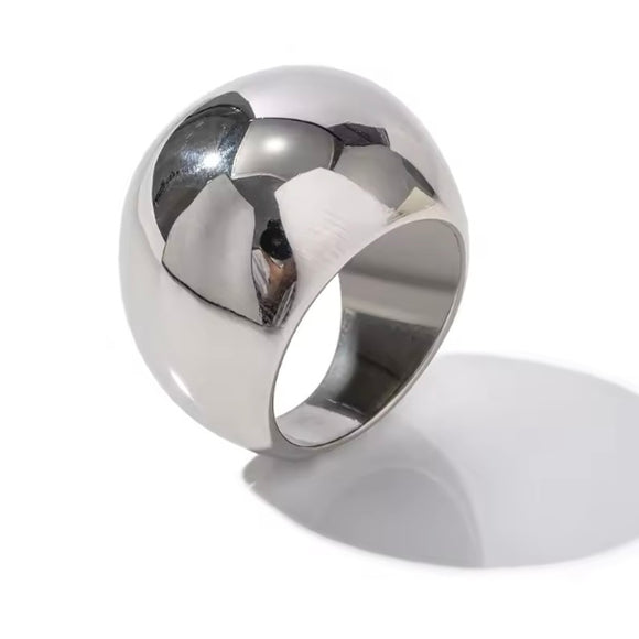 Anillo Bola Plata