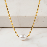Collar Perla oro