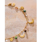 Collar Charms Lunas oro