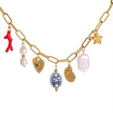 Collar Maxi Charms Variados oro