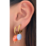 Aros Concha Resina colores