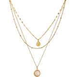 Collar Moonlight Triple oro