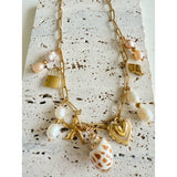 Collar Cadena Charms Marinos oro