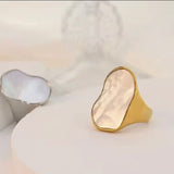 Anillo Lactea oro