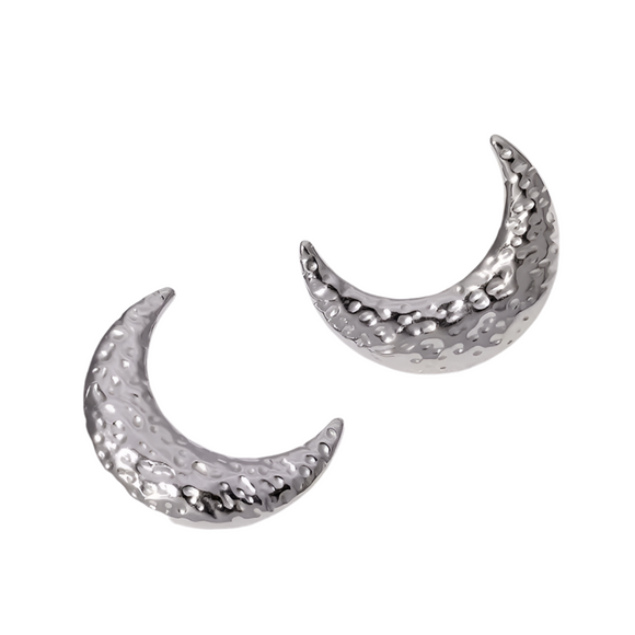 Pendiente Maxi Luna plata