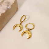 Pendientes Lunas oro