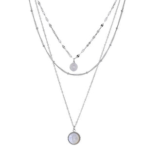 Collar Moonlight Triple plata