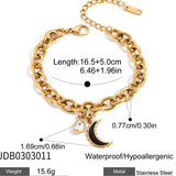 Pulsera Luna Negra oro