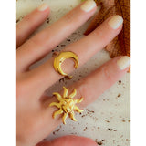 Anillo Sol oro