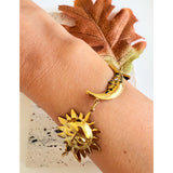 Pulsera maxi charms astralis oro