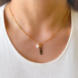 Collar Mamá Perla Oro