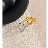 Anillo Corazón Irregular Oro