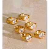 Pendiente Lumiere oro