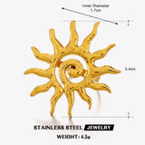 Anillo Astro Sol oro