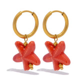 Aros Estrella de Mar Cerámica colores