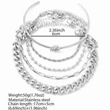 Pulsera Infinity Rígida plata