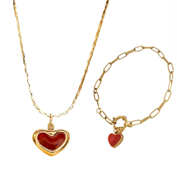 Pack corazón rojo