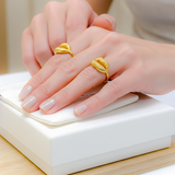 Anillo Beso Oro