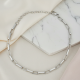 Pulsera Eslabones plata