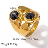 Anillo Onix Negro oro