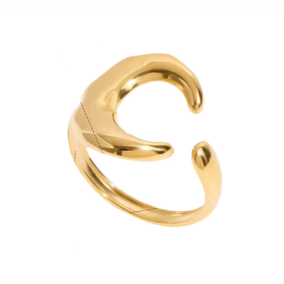 Anillo Luna oro