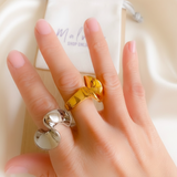 Anillo Irregular oro