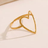 Anillo Corazón Fino Oro