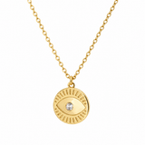 Collar Horus Plata 925 Dorado