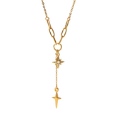 Collar Brillo oro