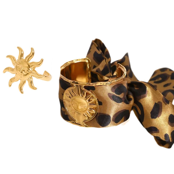 Pack Pulsera Pañuelo Sol