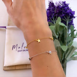 Pulsera Estrellas Oro