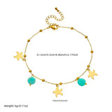 Tobillera/pulsera Estrellas oro