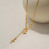 Collar Brillo oro