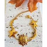 Pulsera maxi charms astralis oro