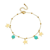 Tobillera/pulsera Estrellas oro