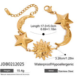 Pulsera maxi charms astralis oro