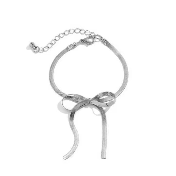 Pulsera Lazo plata