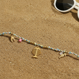 Collar cordón pez oro