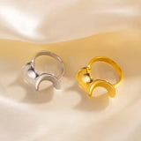 Anillo Irregular oro