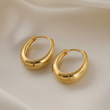 Pendientes Oval oro