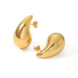 Pendientes Gota Grande oro