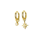 Pendientes Mini Brillo oro