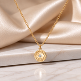 Collar Horus Plata 925 Dorado