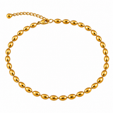 Pulsera Mini Bolas Dorado