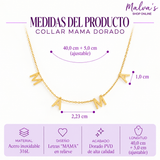 Collar MAMA Dorado
