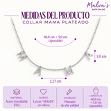 Collar MAMA Plateado