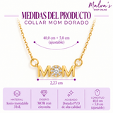 Collar MOM Dorado